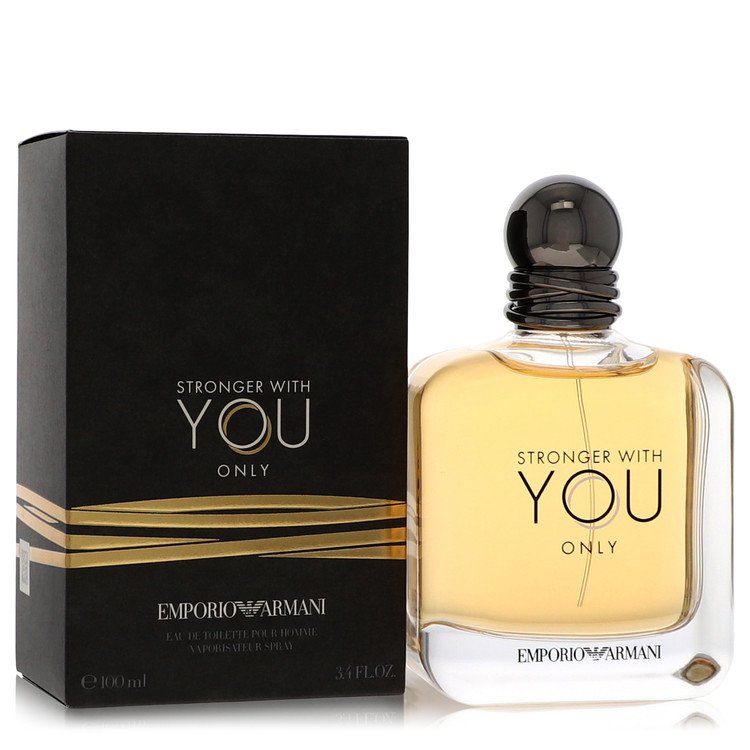 Stronger With You Only by Giorgio Armani Eau De Toilette Spray 3.4 oz Stronger With You Only by Giorgio Armani Eau De Toilette Spray 3.4 oz